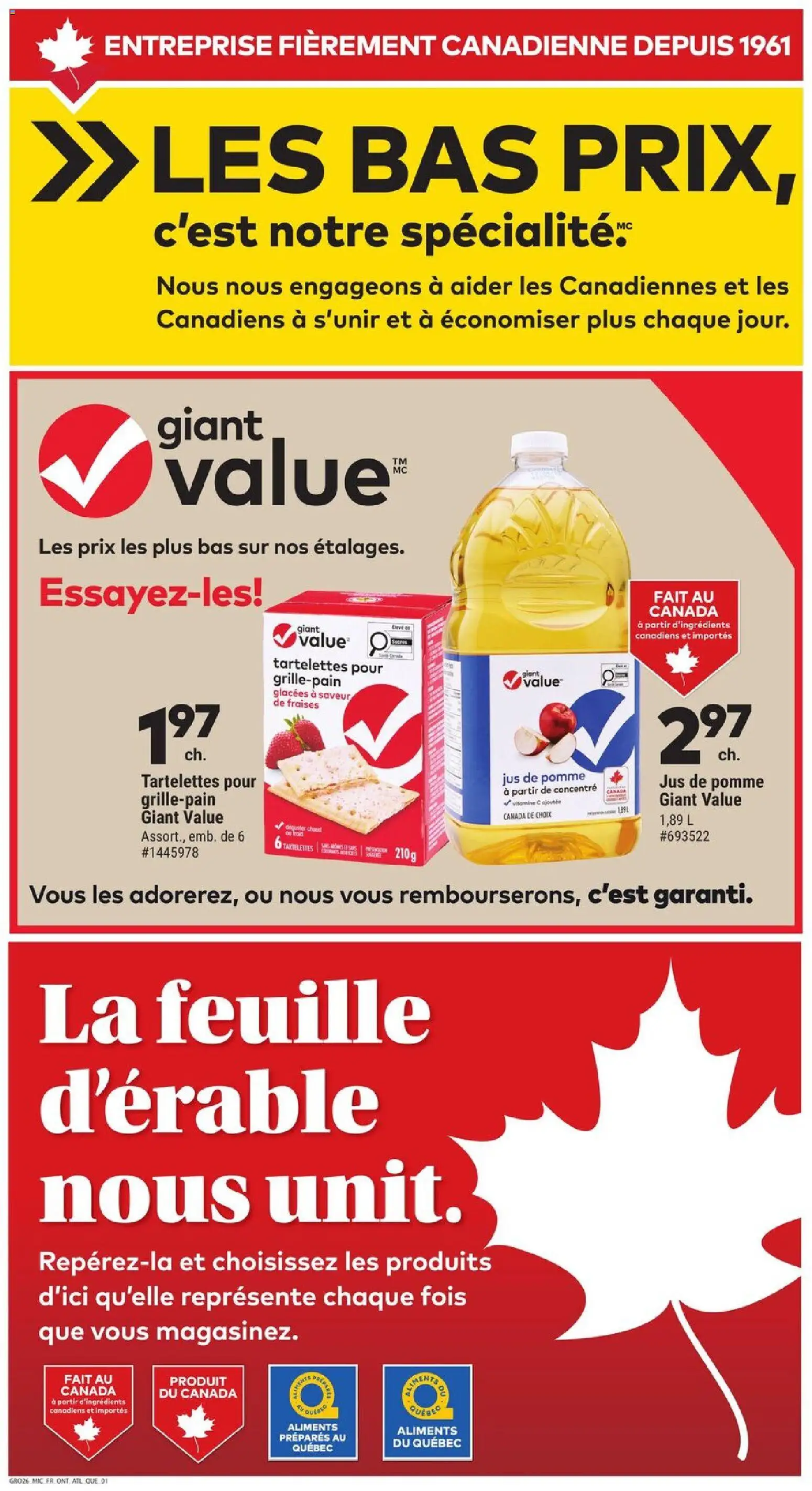 Giant Tiger flyer valid from 28.01.2026 | Page: 5 | Products: Juice