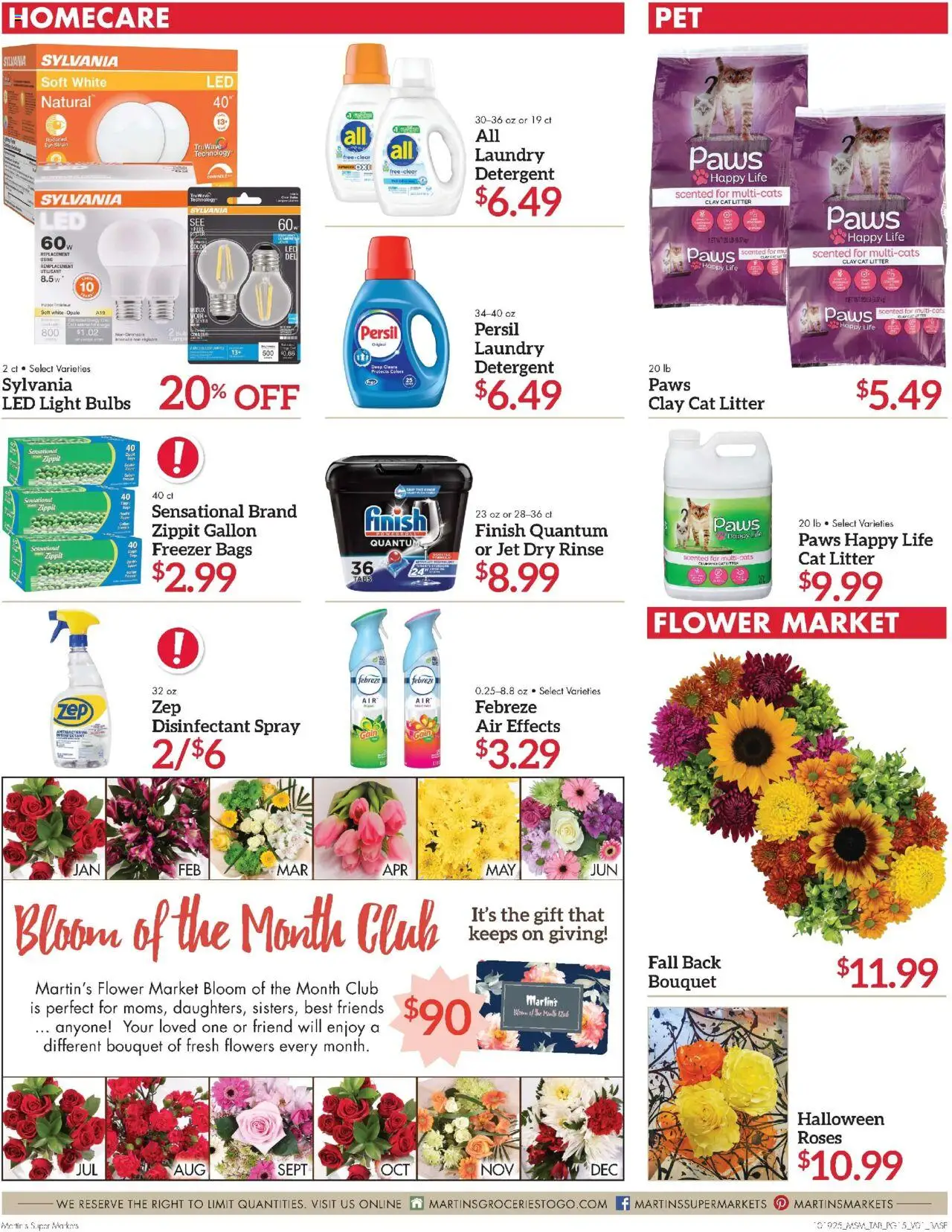 Martin’s Weekly Ad - valid from 19.10.2025 | Page: 15 | Products: Cat Litter, Detergent, Freezer