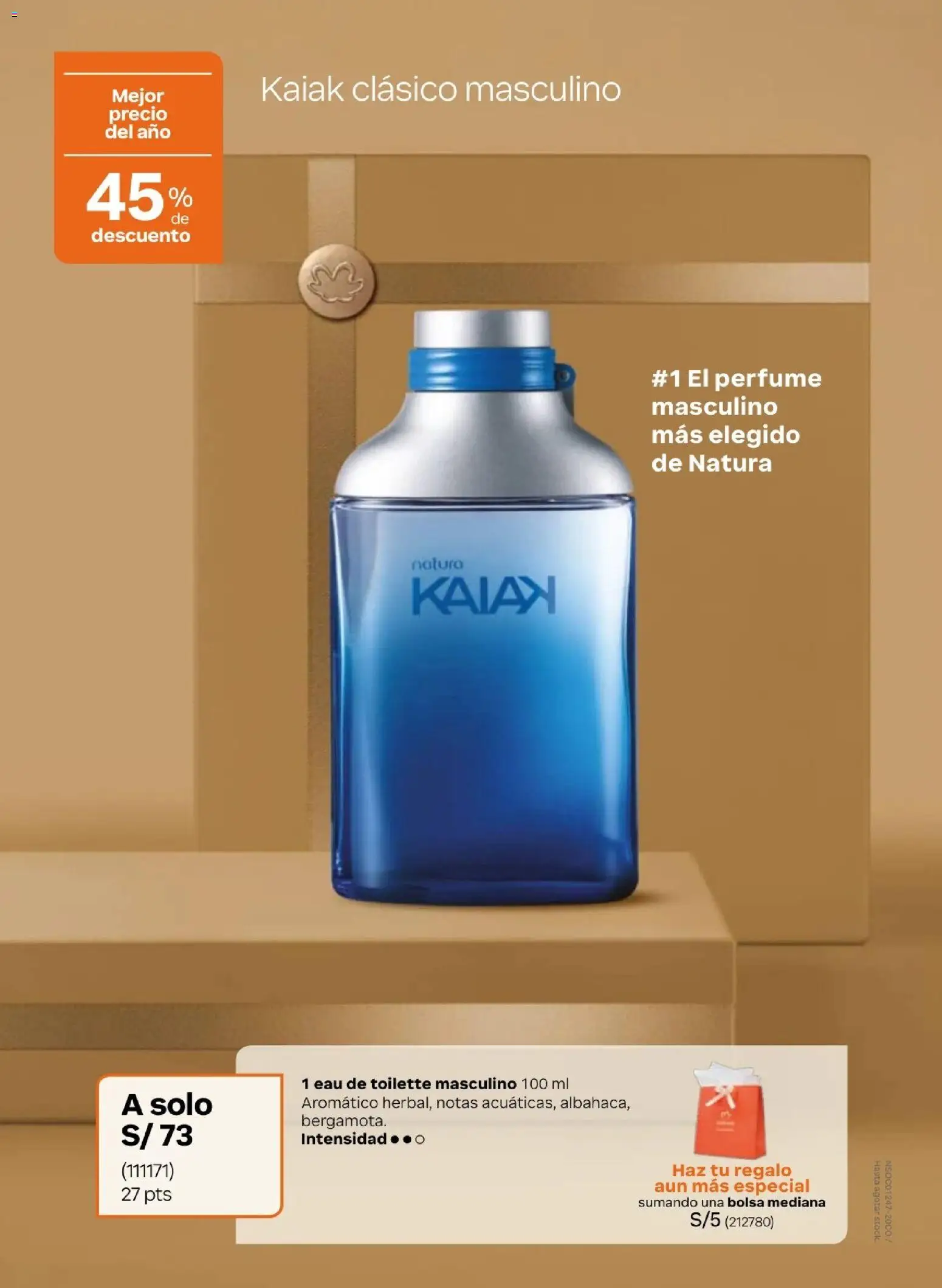 Catálogo Natura válido desde 31.03.2026 | Página: 28 | Productos: Bolsa, Perfume, EAU de Toilette