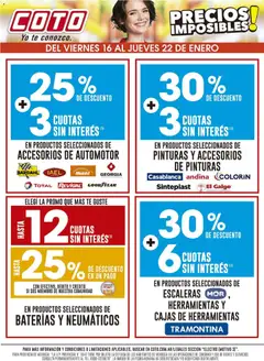 Vista previa Coto - Electro Motivo válido desde el 16.01.2026