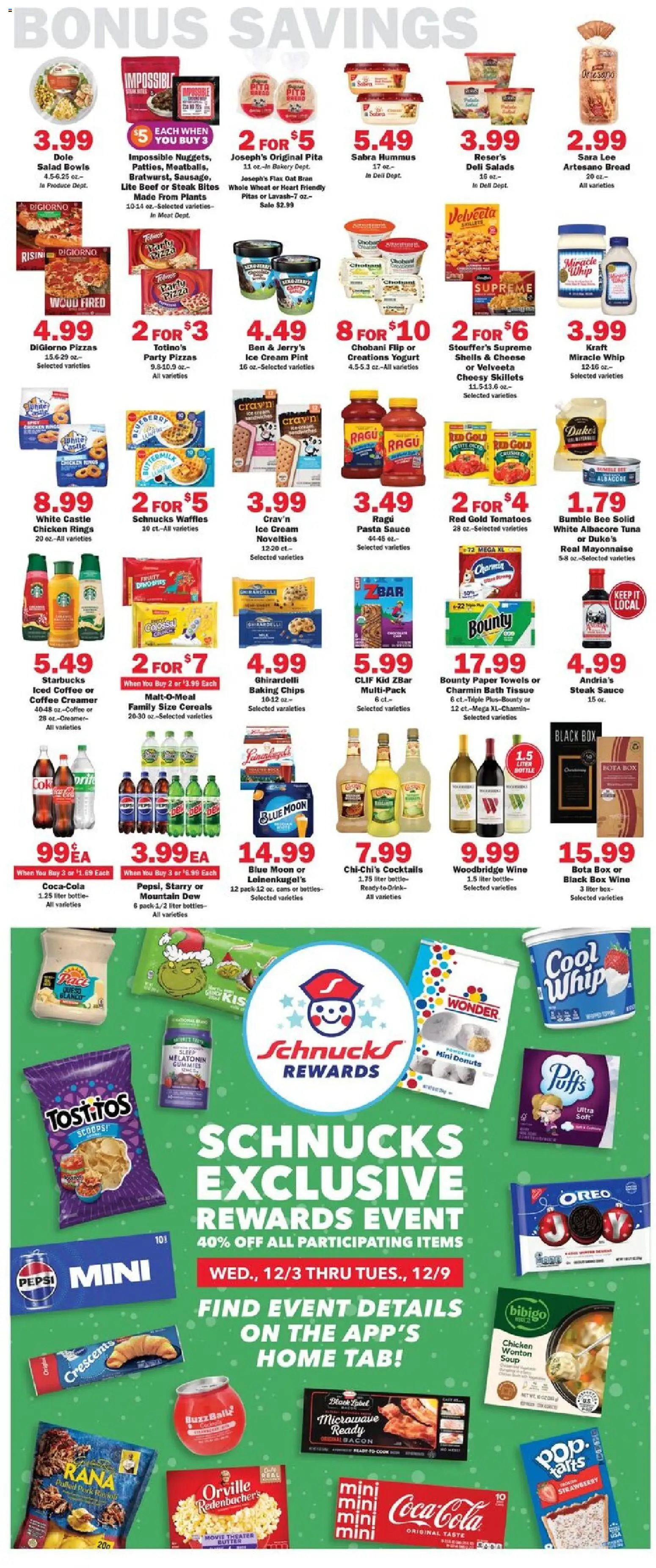 Schnucks Weekly Print Ad - IL - valid from 03.12.2025 | Page: 5 | Products: Box, Cheese, Microwave, Cream
