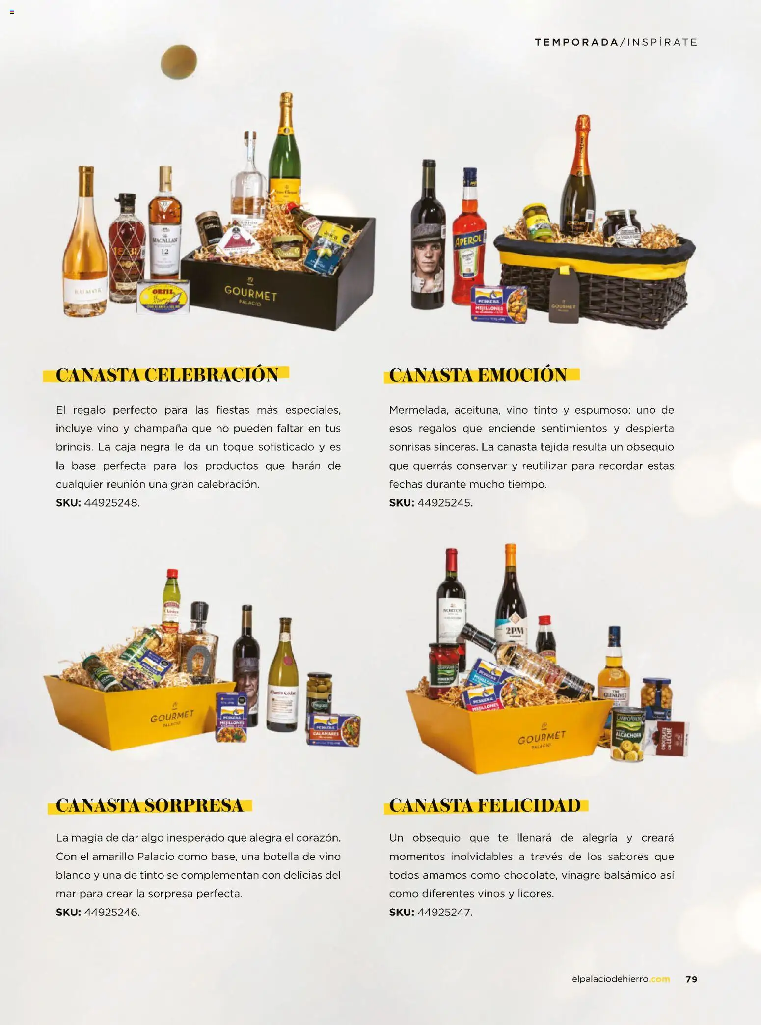 Nuevas ofertas de Palacio De Hierro válidas en toda la República Mexicana desde el 01.11.2025. ¡Encuentra las mejores ofertas en Palacio De Hierro catálogo! | Página: 81