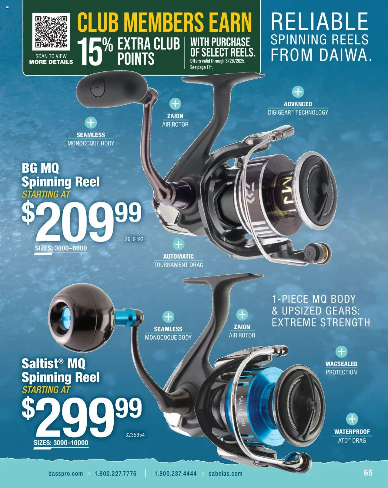 Cabela's Saltwater Specialist 25 - valid from 01.01.2025 | Page: 65