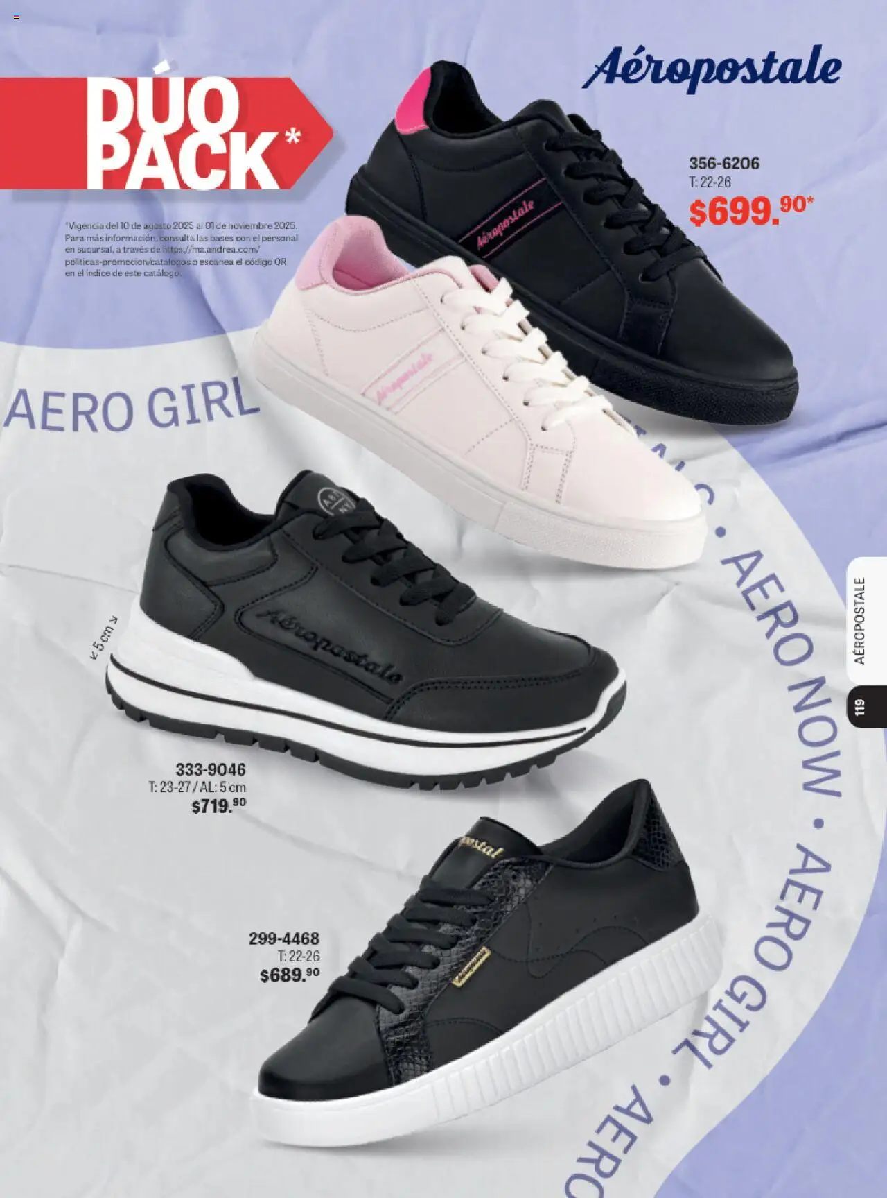 Nuevas ofertas de Andrea válidas en toda la República Mexicana desde el 13.08.2025. ¡Encuentra las mejores ofertas en Andrea - Catálogo Andrea Sport! | Página: 116