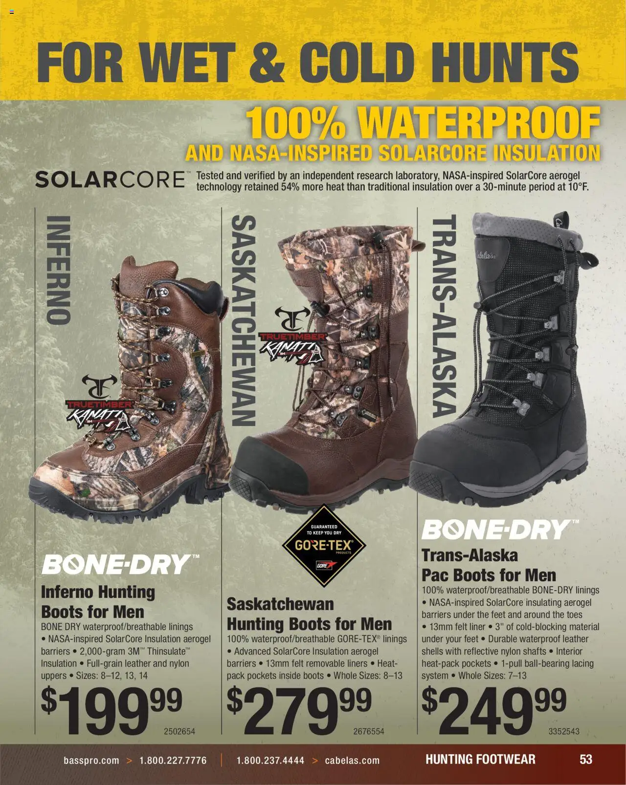 Cabela's Hunting Master 25 - valid from 11.08.2025 | Page: 53 | Products: Hunting Boots, Boots