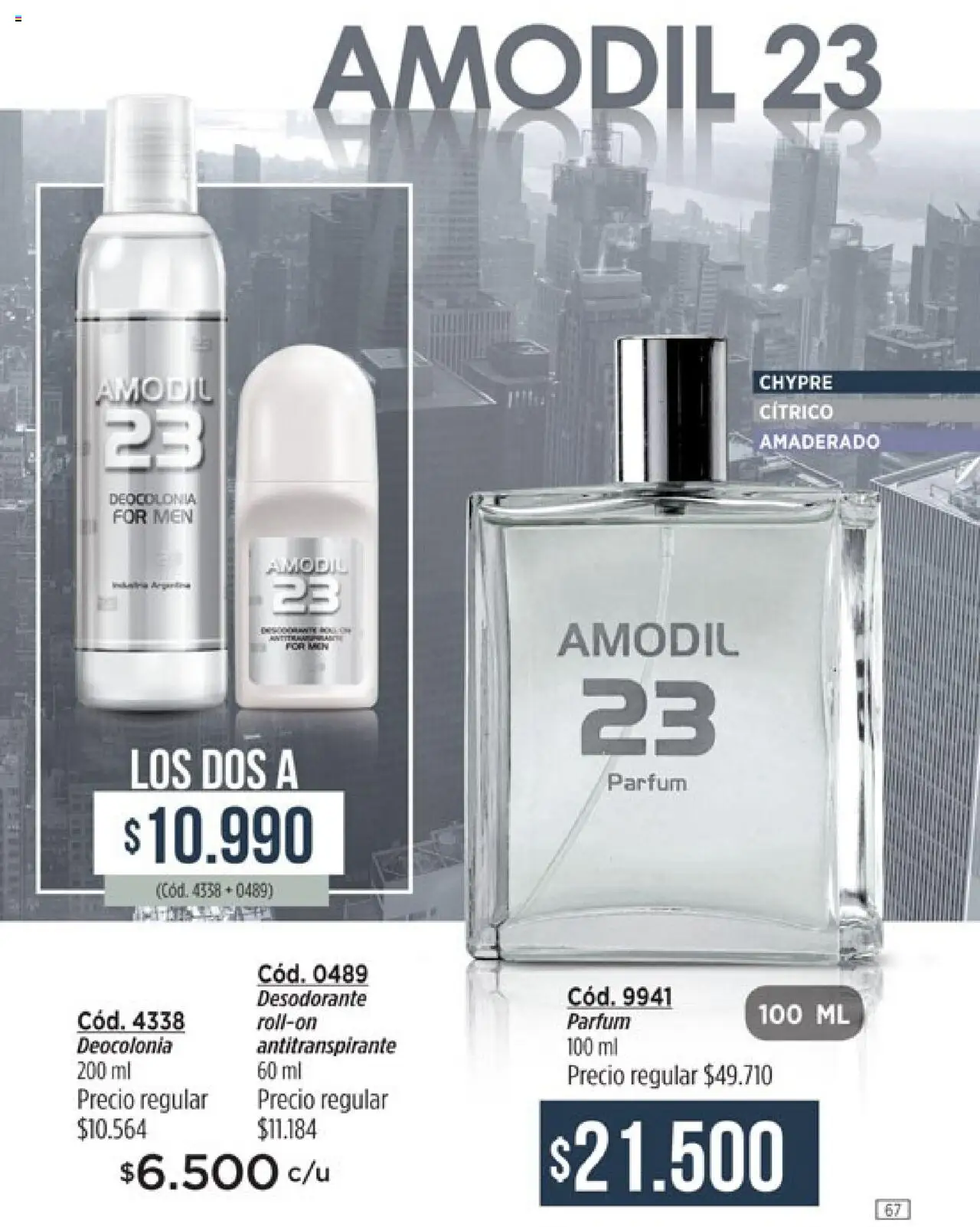 Catálogo Amodil Campaña 14 │ válido desde el 19.08.2025 | Página: 67 | Productos: Desodorante, Antitranspirante