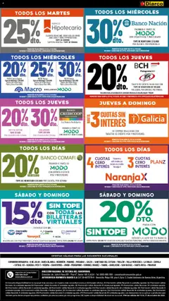 Vista previa Diarco - Ofertas Hogar, Bazar Y Electro válido desde el 13.10.2025 | Página: 5 | Productos: Pico, Cartera, Banco, General