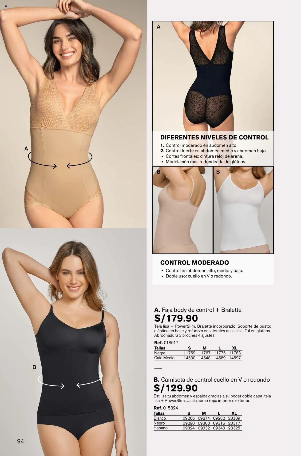 Catálogo Leonisa válido desde 04.08.2025 | Página: 94 | Productos: Café, Ropa, Ropa interior, Reloj