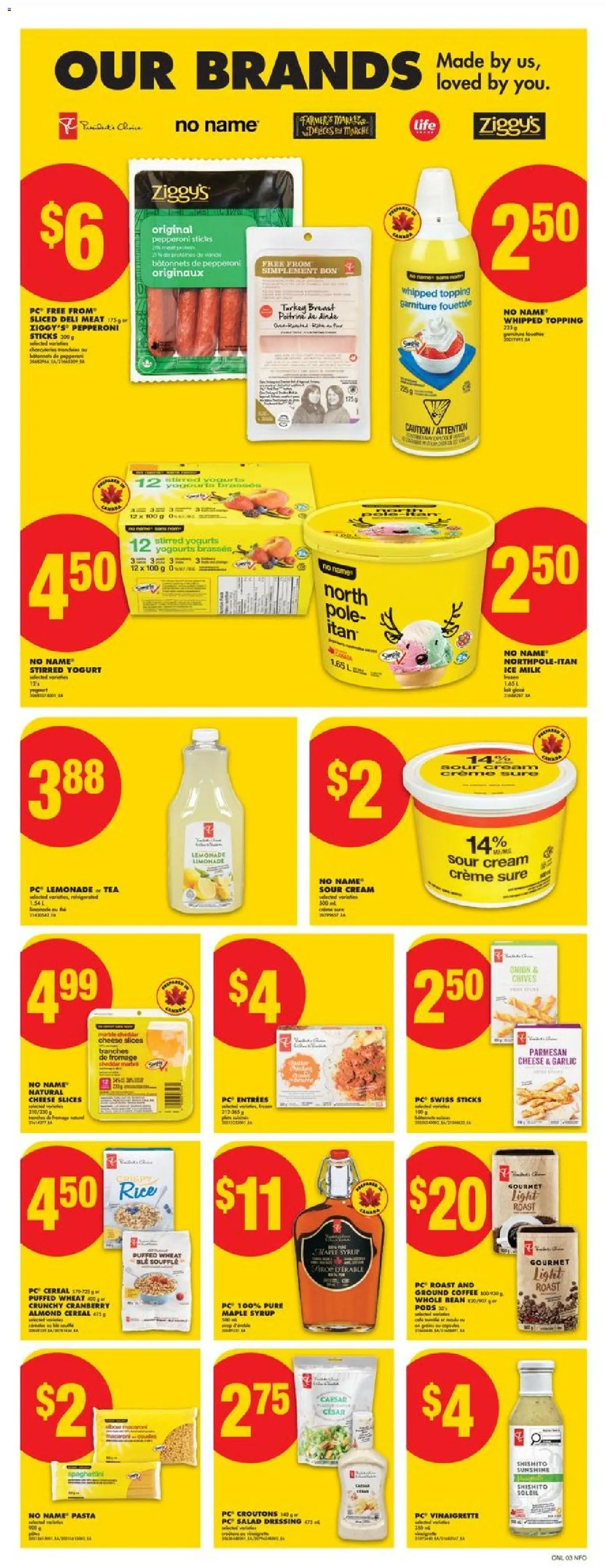 No Frills flyer valid from 18.12.2025 | Page: 9 | Products: Tea, Turkey, Milk, Coffee