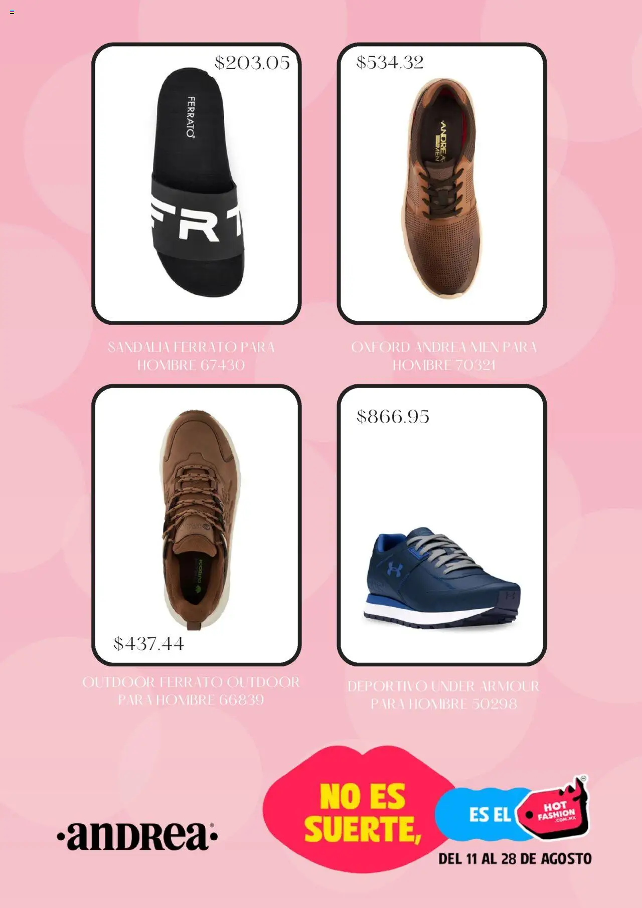 Nuevas ofertas de Andrea válidas en toda la República Mexicana desde el 11.08.2025. ¡Encuentra las mejores ofertas en Andrea - Hot Sale! | Página: 8