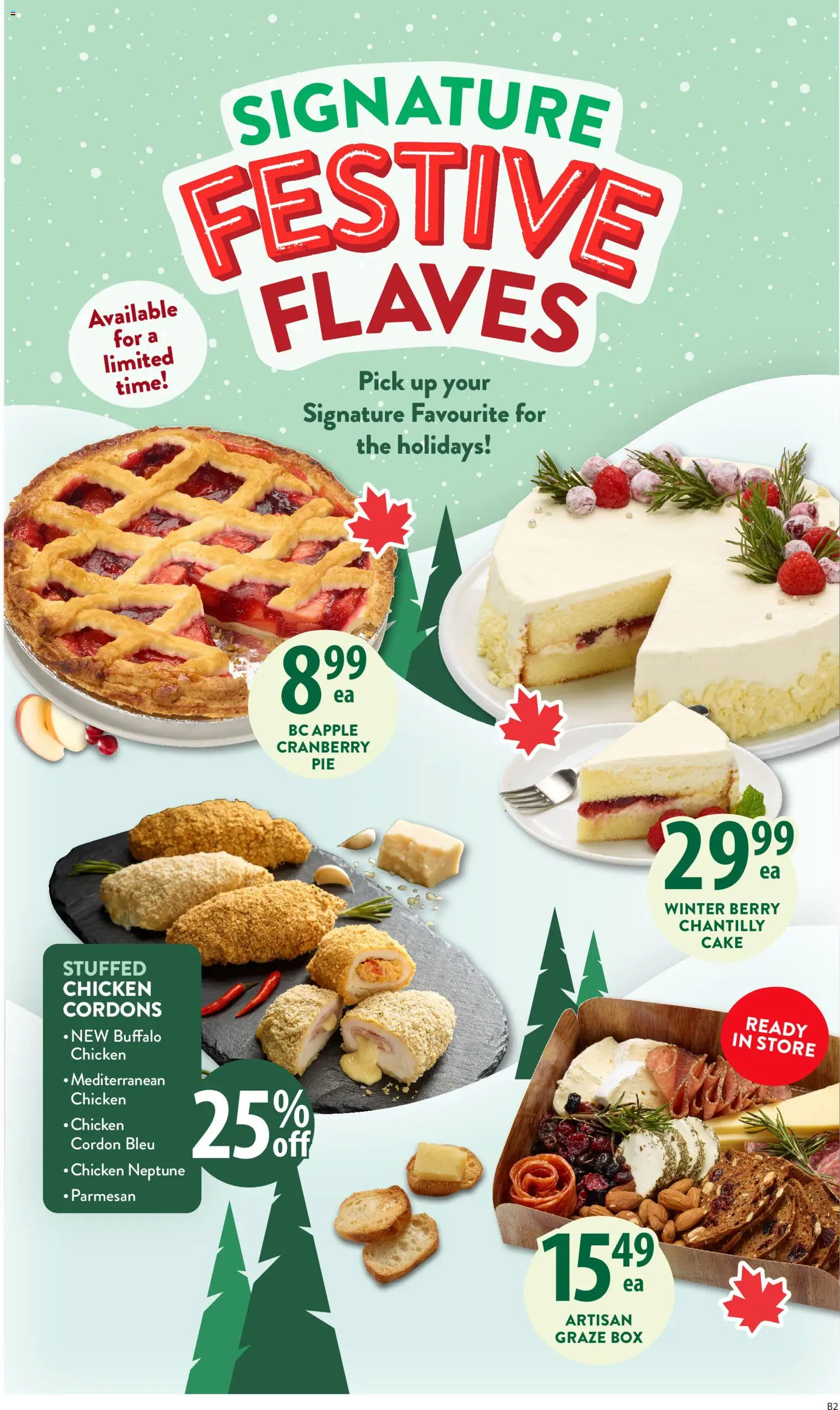 Save on foods flyer valid from 11.12.2025 | Page: 13 | Products: Box, Chicken