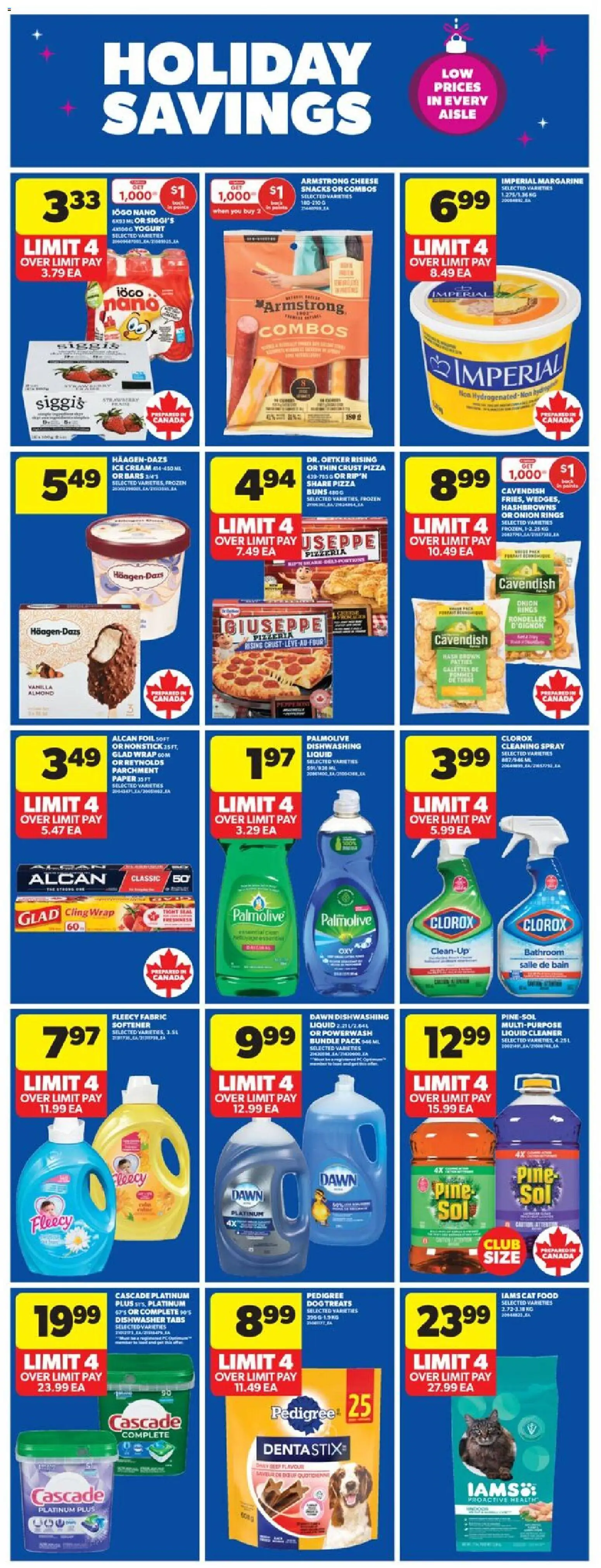 Real Canadian Superstore flyer valid from 11.12.2025 | Page: 21 | Products: Cream, Dishwasher, Cheese, Yogurt