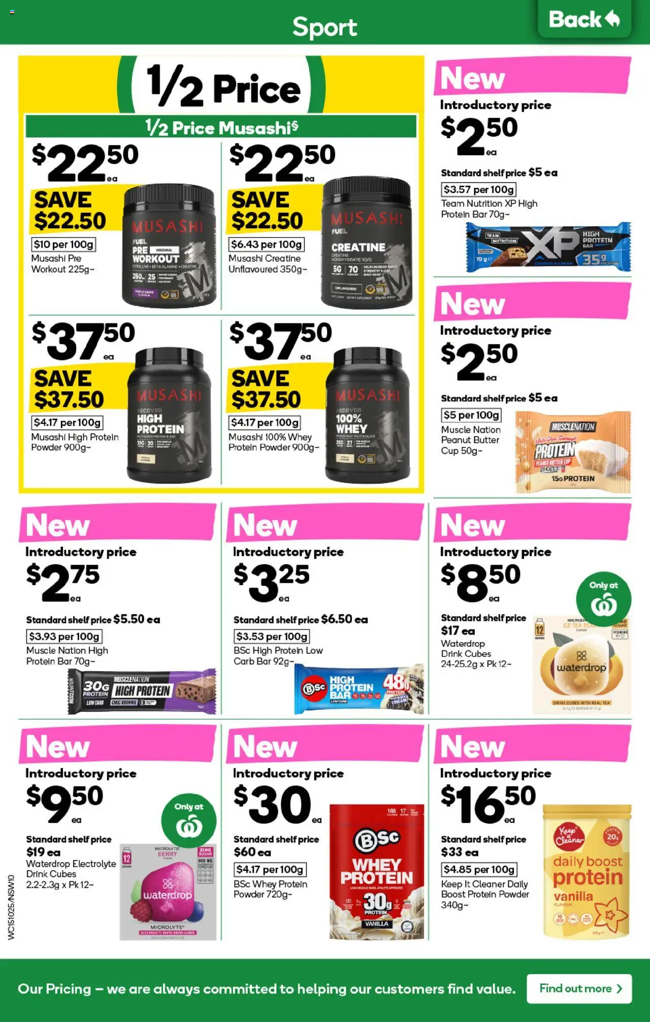 Woolworths catalogue - valid from 15.10.2025 | Page: 10 | Products: Cleaner, Butter, Tea, Cream