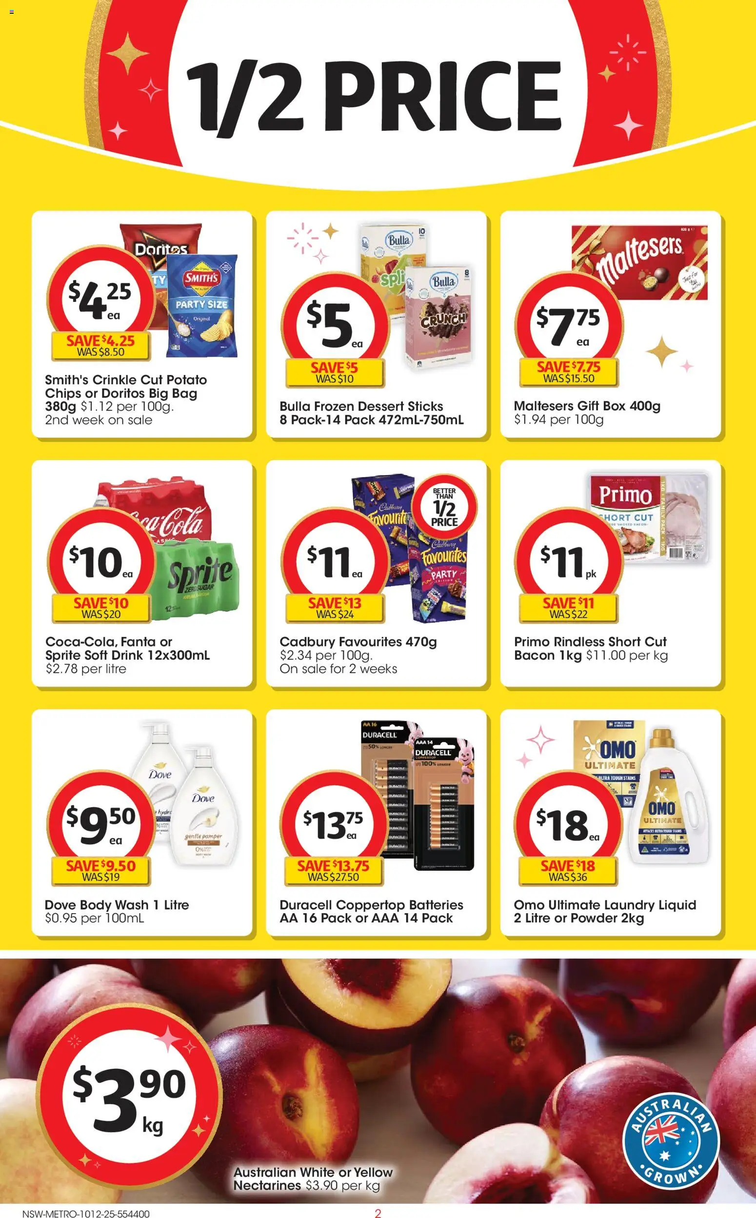Coles catalogue - valid from 10.12.2025 | Page: 2 | Products: Box, Powder, Sugar, Bag