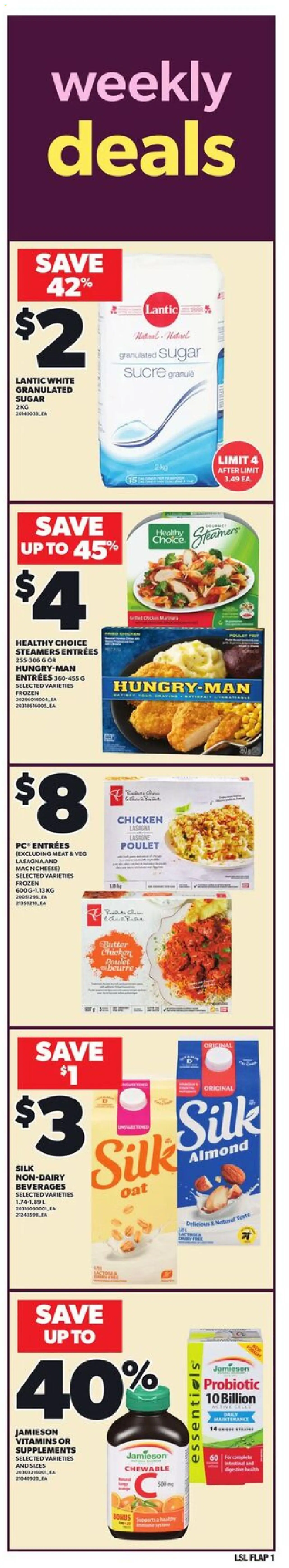 Loblaws flyer valid from 25.09.2025 | Page: 1 | Products: Chicken