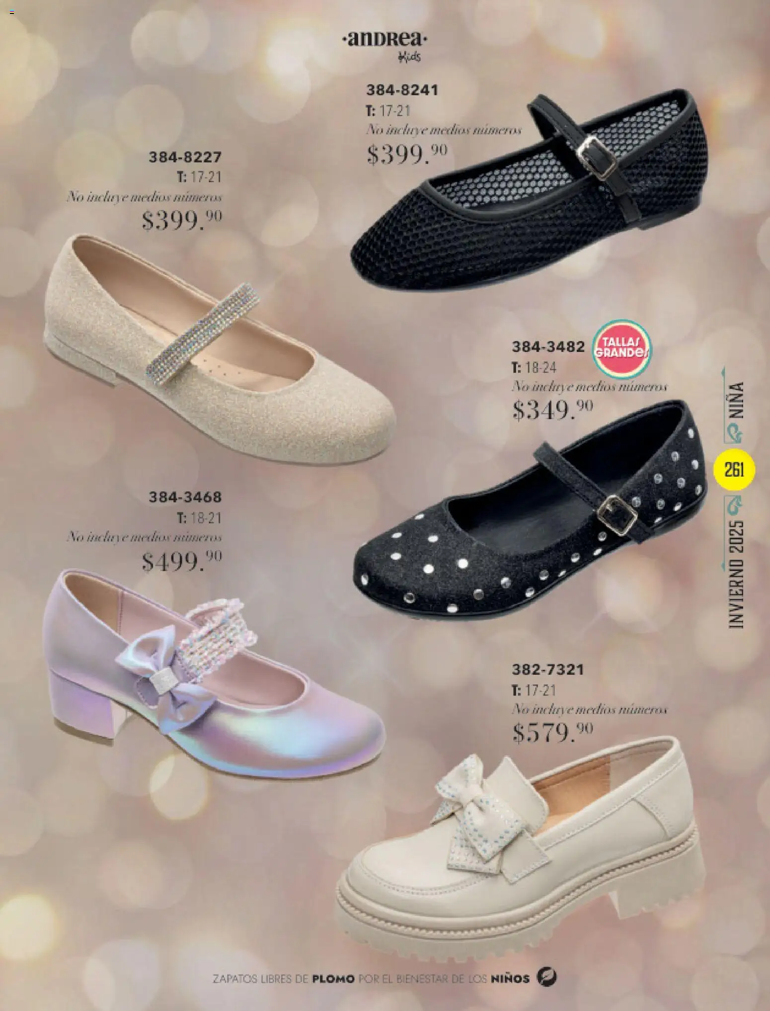 Nuevas ofertas de Andrea válidas en toda la República Mexicana desde el 26.11.2025. ¡Encuentra las mejores ofertas en Andrea catálogo Invierno! | Página: 261 | Productos: Zapatos