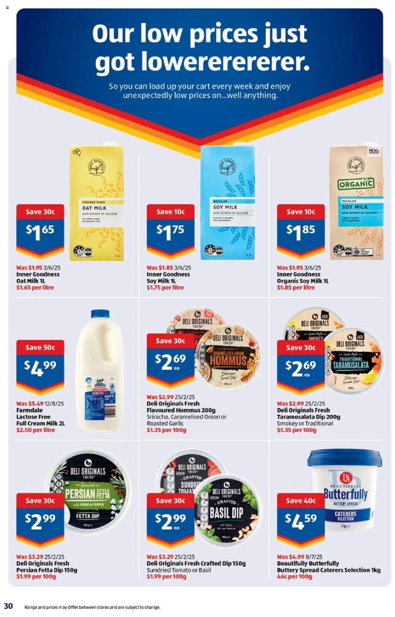 Aldi catalogue - valid from 22.10.2025 | Page: 30 | Products: Milk, Cart, Cream, Garlic