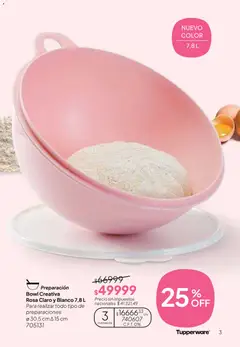 Vista previa Tupperware Folleto válido desde el 09.03.2026 | Página: 4 | Productos: Bowl