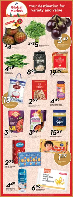 Preview of Sobeys weekly flyer / circulaire from shop Sobeys valid from 16.04.2026 | Page: 15 | Products: Rice, Butter, Juice, Chicken