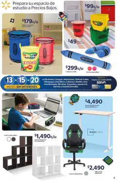 Nuevas ofertas de Walmart válidas en toda la República Mexicana desde el 24.07.2025. ¡Encuentra las mejores ofertas en Walmart Catálogo Back to school! | Página: 6 | Productos: Silla, Organizador, Ropa, Bote de basura