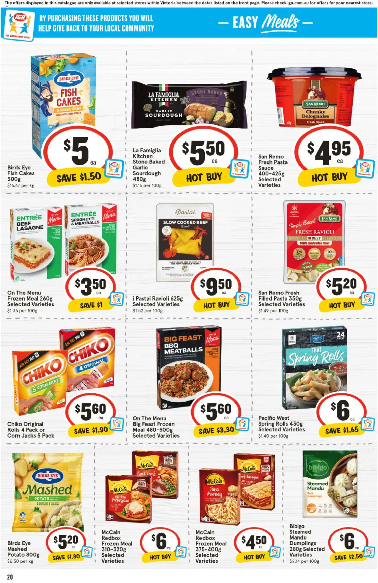 IGA catalogue - valid from 20.08.2025 | Page: 16 | Products: Powder, Bacon, Trolley, Salt