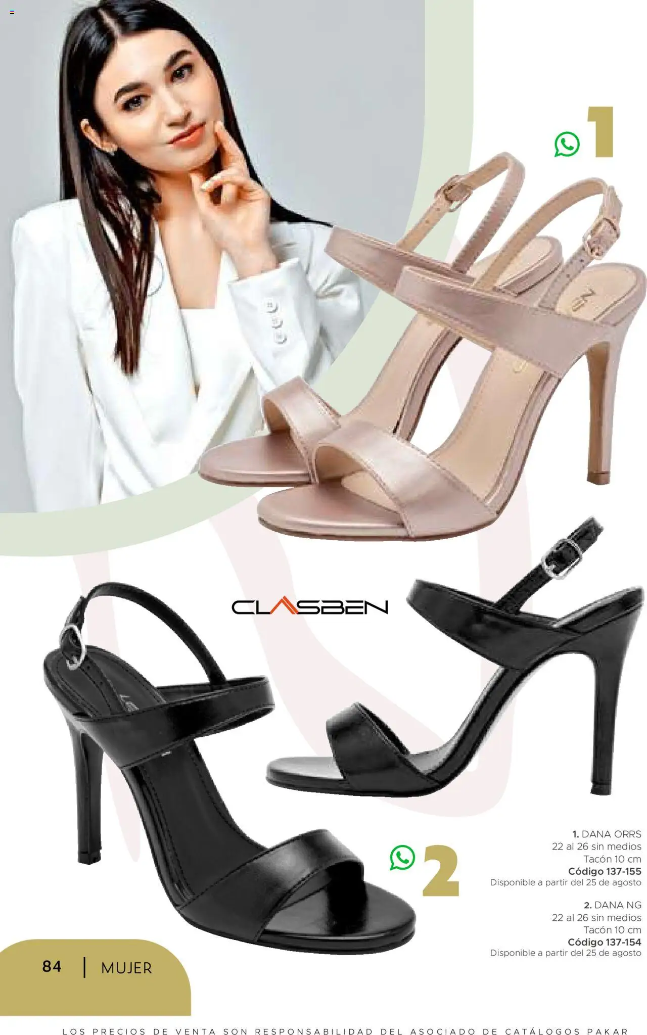 Nuevas ofertas de SC Pakar válidas en toda la República Mexicana desde el 24.07.2025. ¡Encuentra las mejores ofertas en SC Pakar Catálogo Mujer otoño / invierno! | Página: 84 | Productos: Res