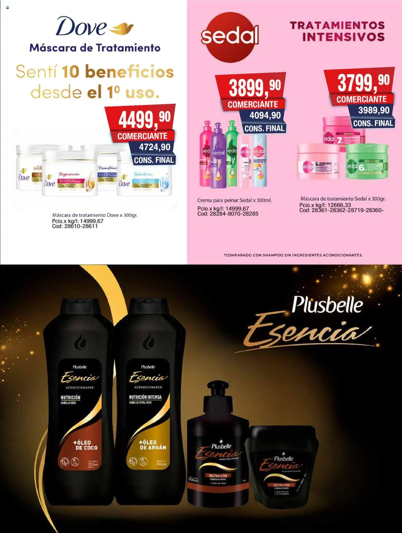 Maxiconsumo ofertas │ válido desde el 29.09.2025 | Página: 29 | Productos: Máscara, Shampoo, Acondicionador, Crema