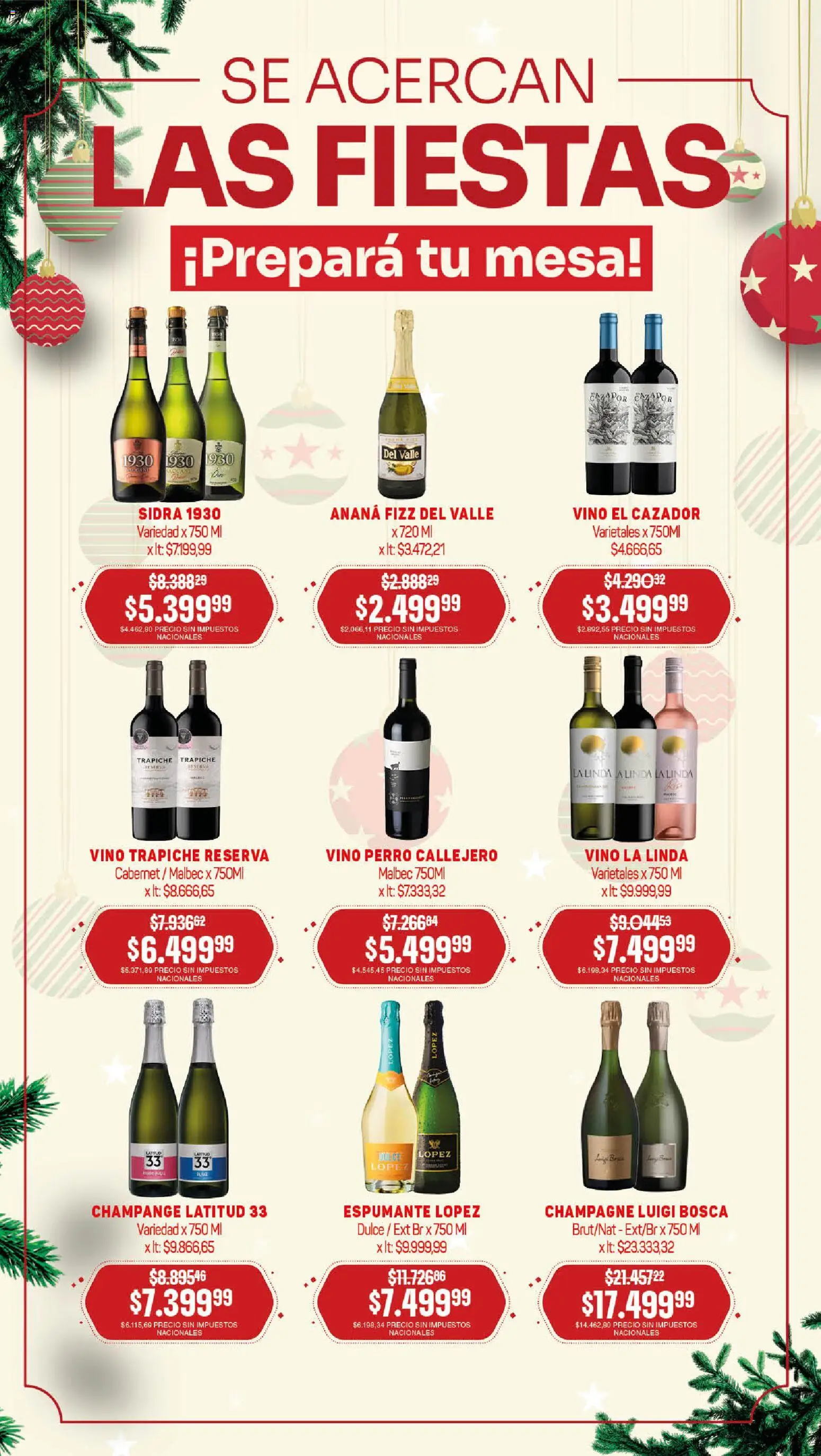 Makro ofertas │ válido desde el 27.11.2025 | Página: 3 | Productos: Mesa, Ananá, Champagne, Vino