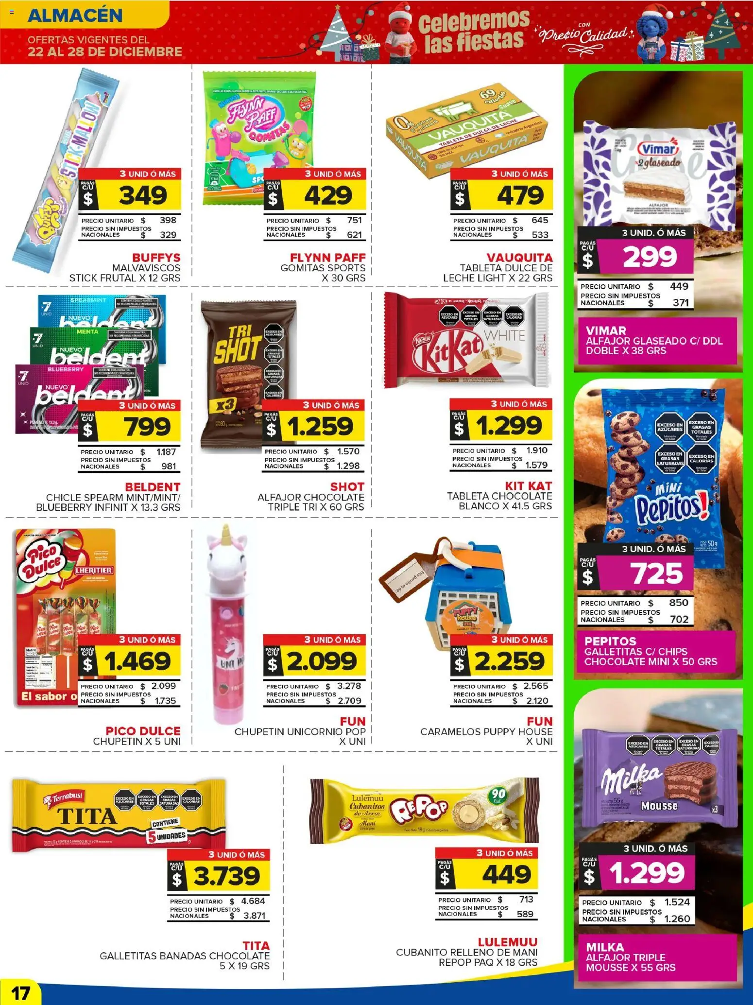 Carrefour Maxi catálogo │ válido desde el 22.12.2025 | Página: 18 | Productos: Tableta, Dulce de leche, Mousse, Alfajor