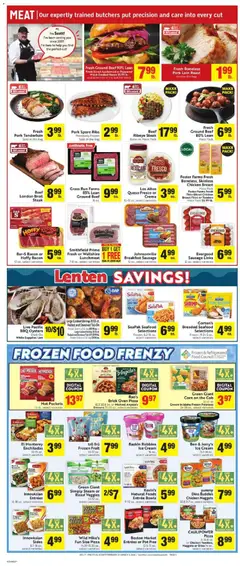Preview of Save Mart weekly ads valid from 25.02.2026 | Page: 3 | Products: Pizza, Pork, Cream, Oven