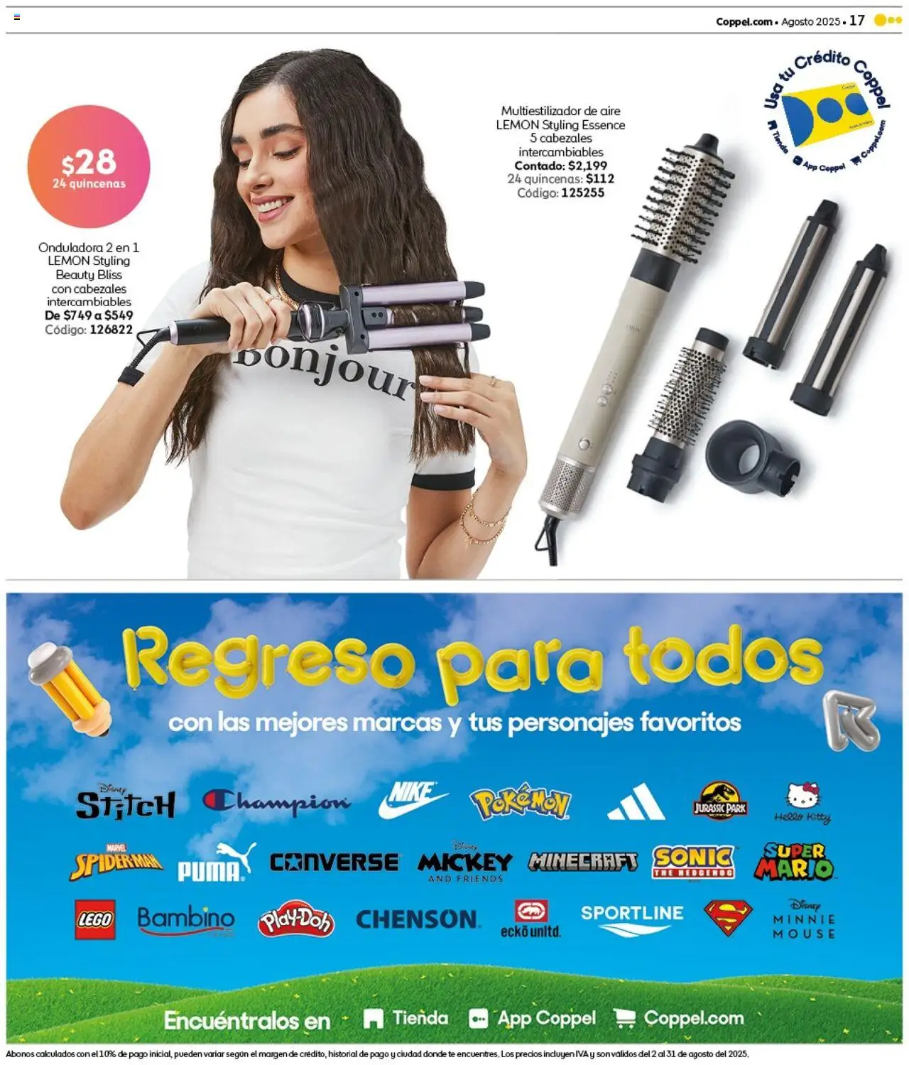 Nuevas ofertas de Coppel válidas en toda la República Mexicana desde el 01.08.2025. ¡Encuentra las mejores ofertas en Coppel - Catálogo Regreso a Clases! | Página: 17 | Productos: Mouse, Té