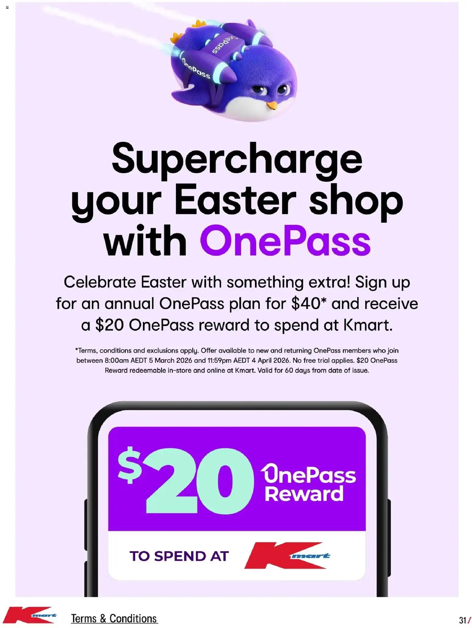Kmart catalogue - valid from 05.03.2026 | Page: 31 | Products: Date
