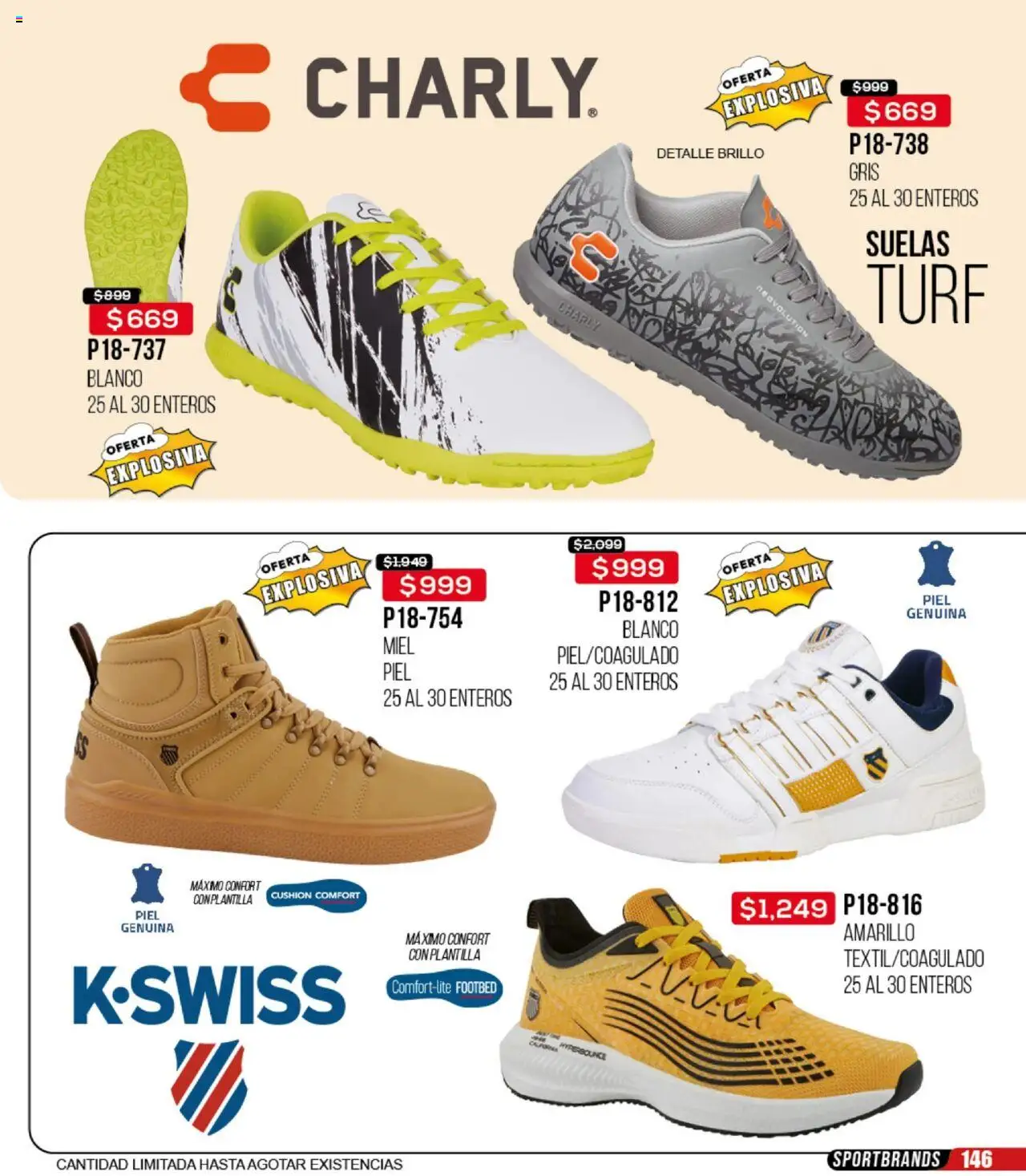 Nuevas ofertas de Cklass válidas en toda la República Mexicana desde el 13.08.2025. ¡Encuentra las mejores ofertas en Cklass - Catálogo Remate Total Calzado! | Página: 147 | Productos: Brillo