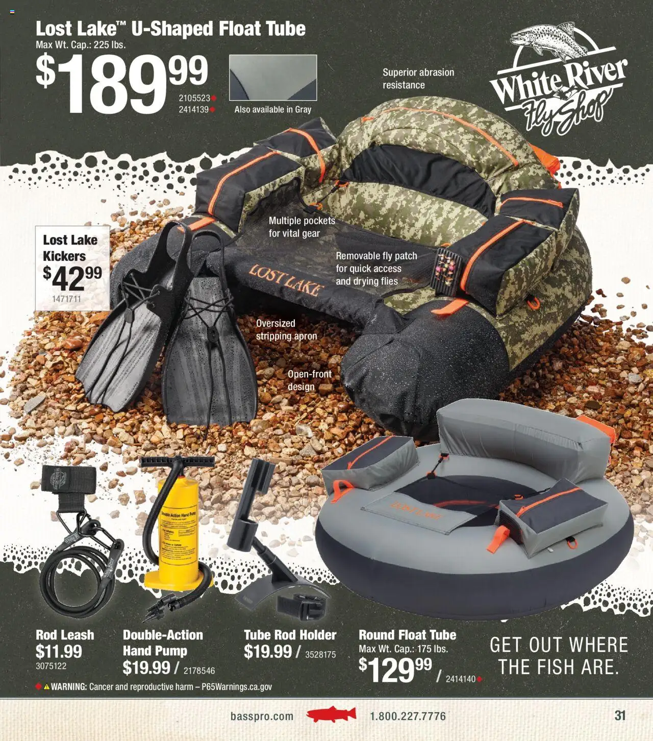 Cabela's Fly Fishing 25 - valid from 21.04.2025 | Page: 31 | Products: Pump, Fish, Rod