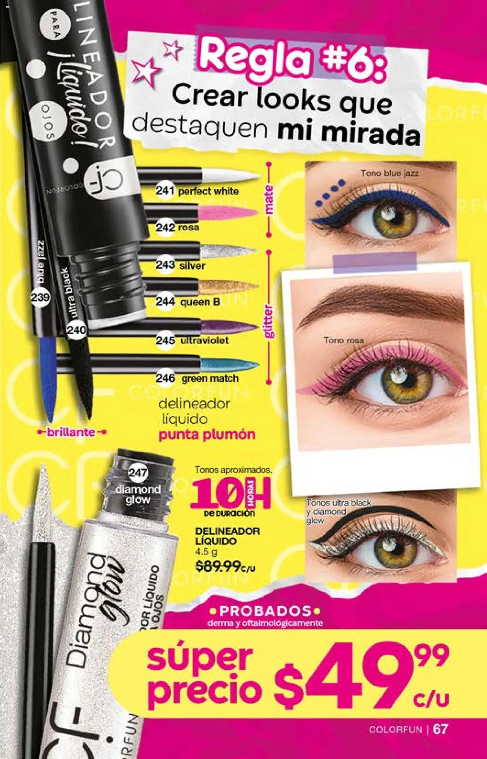 Nuevas ofertas de Fuller válidas en toda la República Mexicana desde el 29.04.2026. ¡Encuentra las mejores ofertas en Fuller campaña 2 2026! | Página: 67 | Productos: Glitter, Mate, Delineador