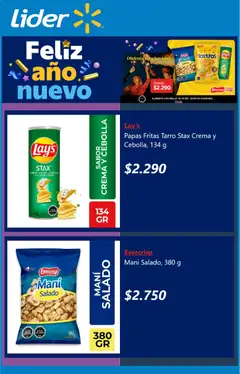Lider ofertas  válido desde el 29.12.2025 | Página: 5 | Productos: Sal, Cebolla, Papas fritas, Crema