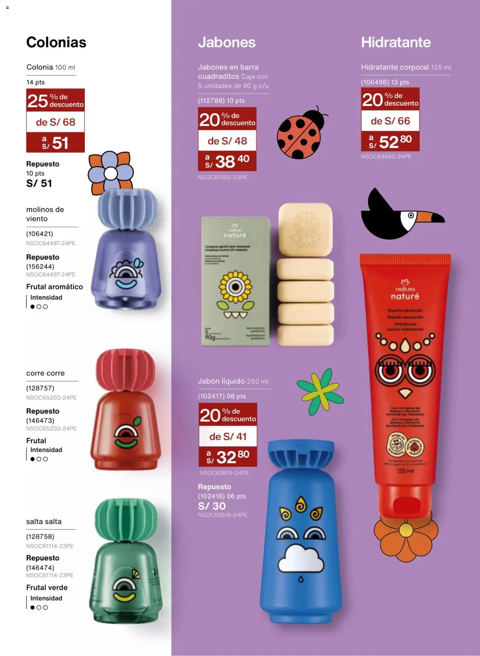 Catálogo Natura válido desde 18.02.2026 | Página: 147 | Productos: Jabón, Caja