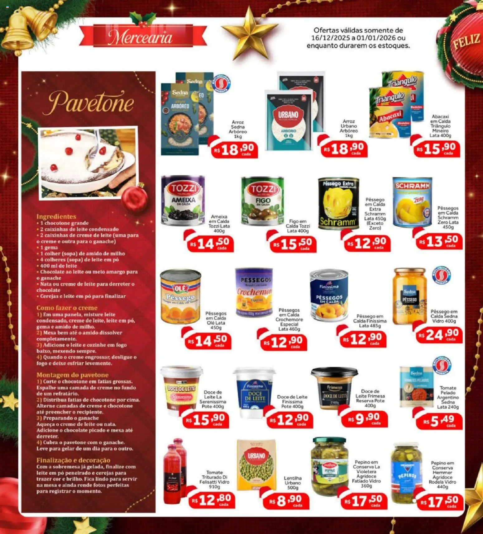 Shibata Folheto - válido de 16.12.2025 | Página: 4 | Produtos: Colheres, Chocolate, Arroz, Nata