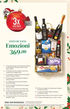 Zaffari - Ofertas Cestas de Natal - RS - Pré-Visualização do folheto da loja Zaffari, válido de 25.11.2025 | Página: 3 | Produtos: Biscoito, Caixa, Cesta, Bourbon