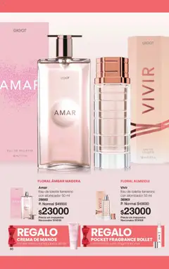 Vista previa Gigot catálogo válido desde el 01.11.2025 | Página: 82 | Productos: Fragancia, Eau de toilette, Crema de manos, Crema