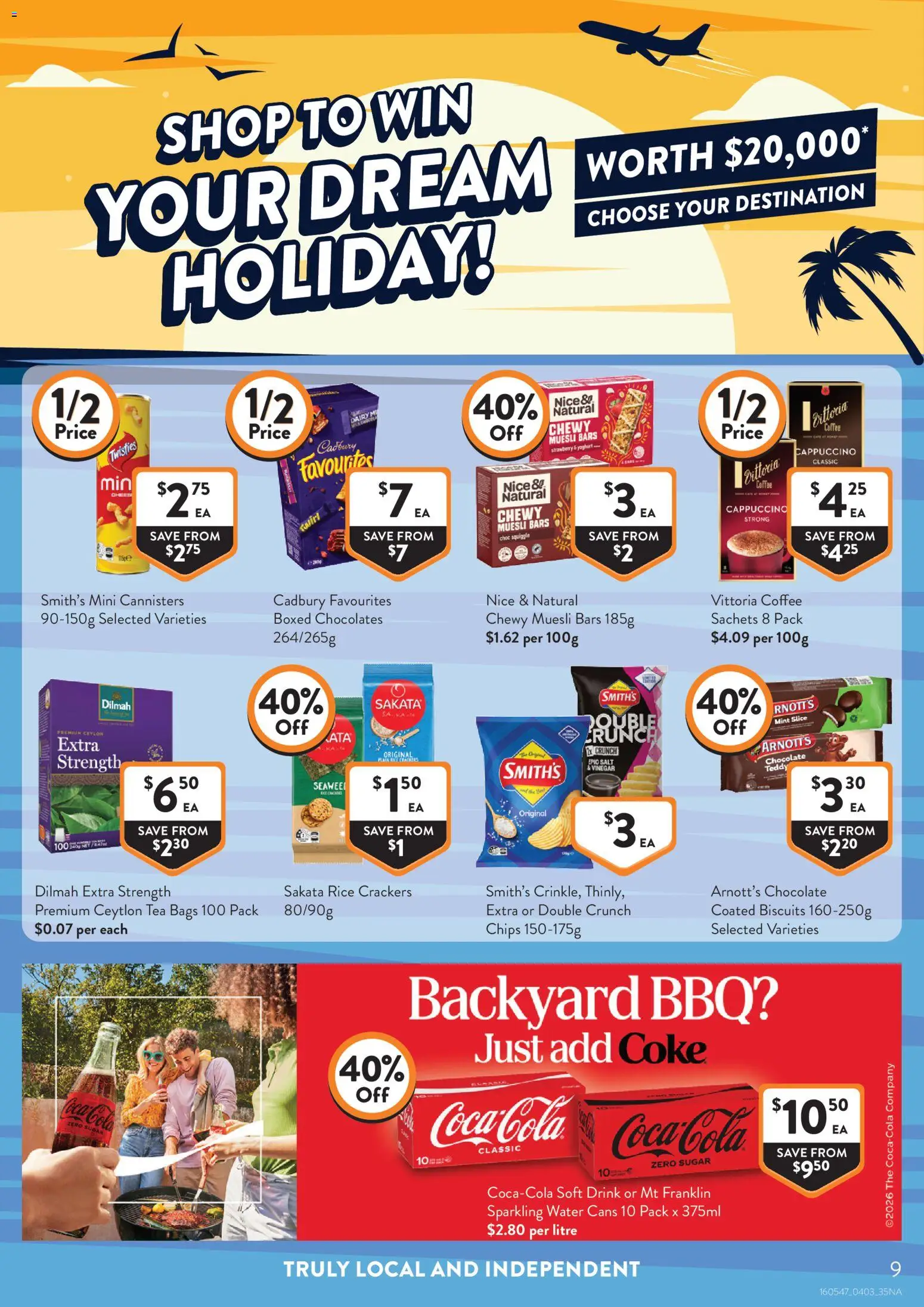 Foodworks catalogue - valid from 04.03.2026 | Page: 9 | Products: Yoghurt, Rice, Tea, Vinegar