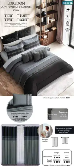 Vista previa de Colchas Concord Buen Fin, nuevo folleto de la tienda, válido en México a partir del 01.11.2025 | Página: 108 | Productos: Funda, Almohada, Sabanas