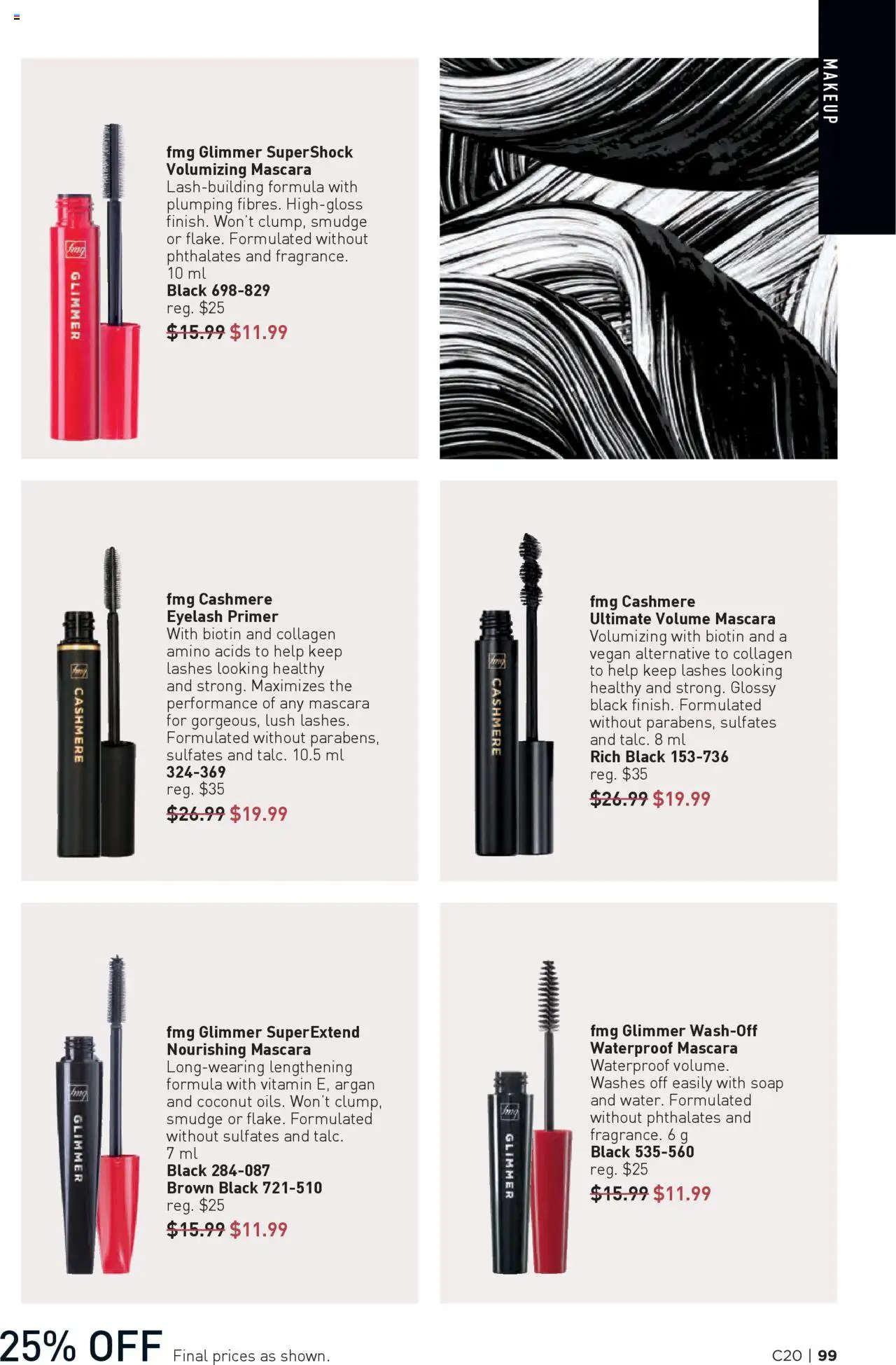 Avon flyer valid from 25.09.2025 | Page: 99 | Products: Mascara, Soap