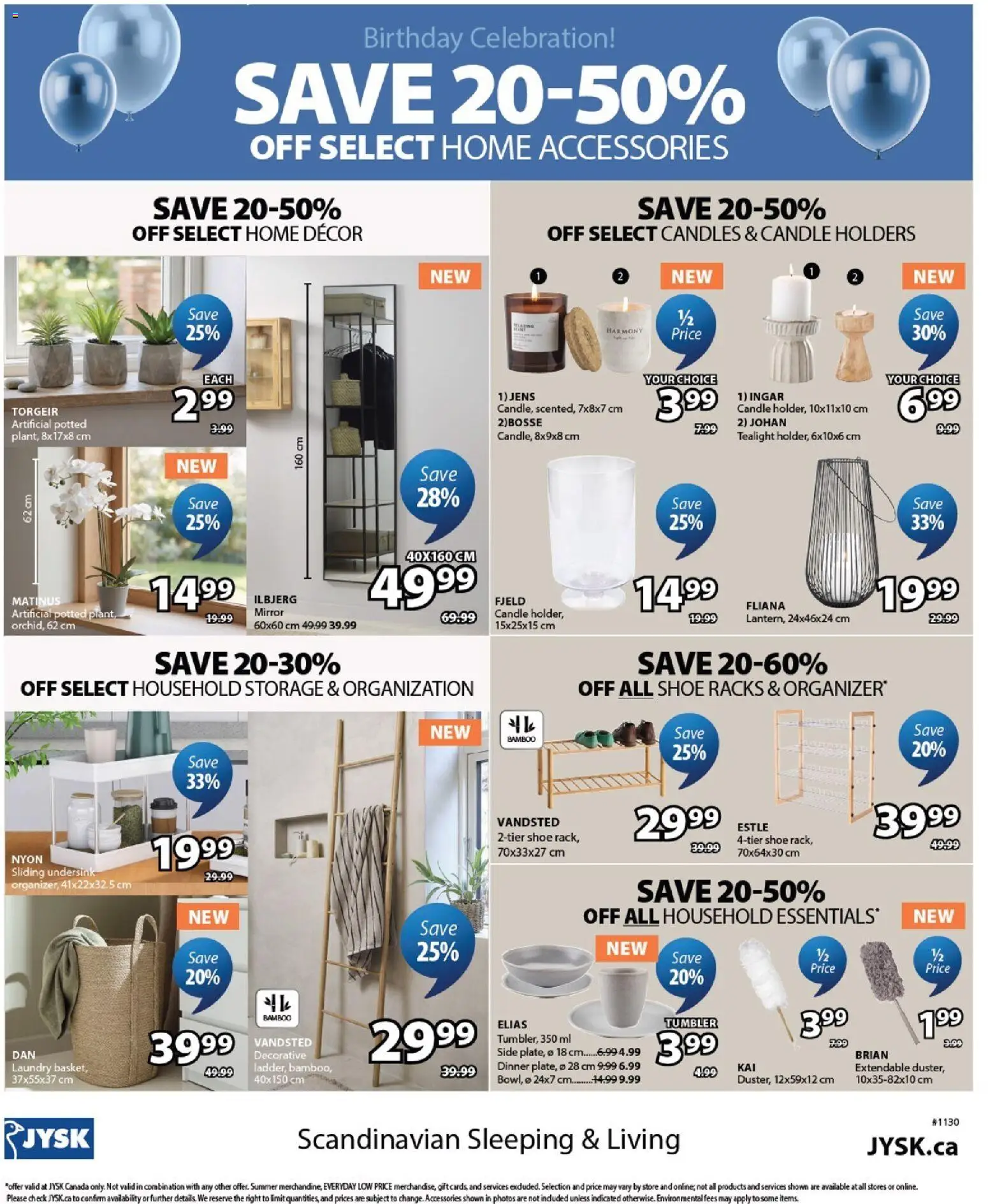 JYSK flyer valid from 23.04.2026 | Page: 18 | Products: Basket, Mirror