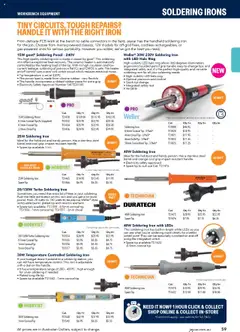 Preview of Jaycar Engineering & Scientific Catalogue 2025/2026  - valid from 09.07.2025 | Page: 59