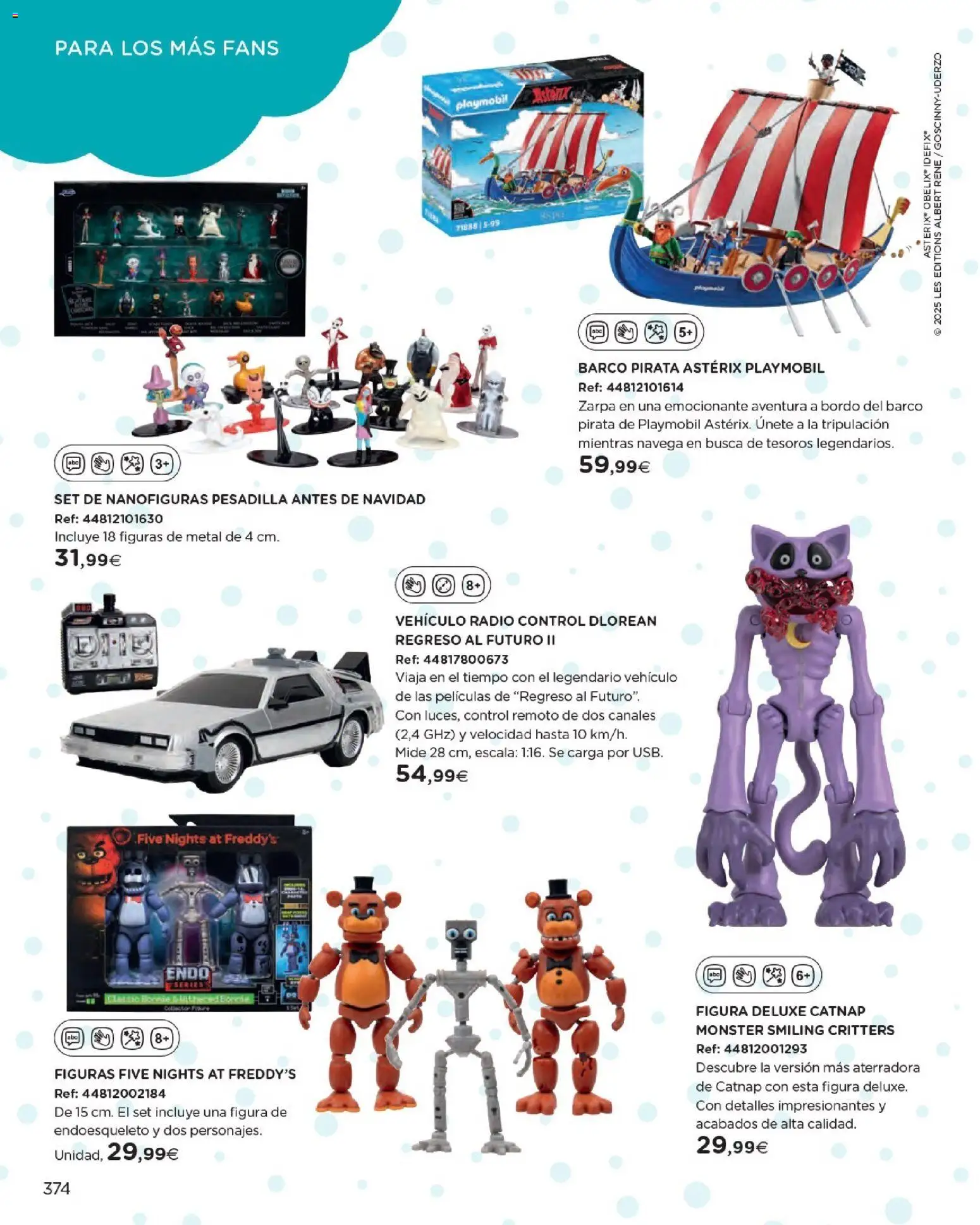 Nuevas ofertas de El Corte Inglés válidas en toda la República Mexicana desde el 27.10.2025. ¡Encuentra las mejores ofertas en El Corte Inglés catálogo Juguetes! | Página: 374 | Productos: Radio, Control remoto