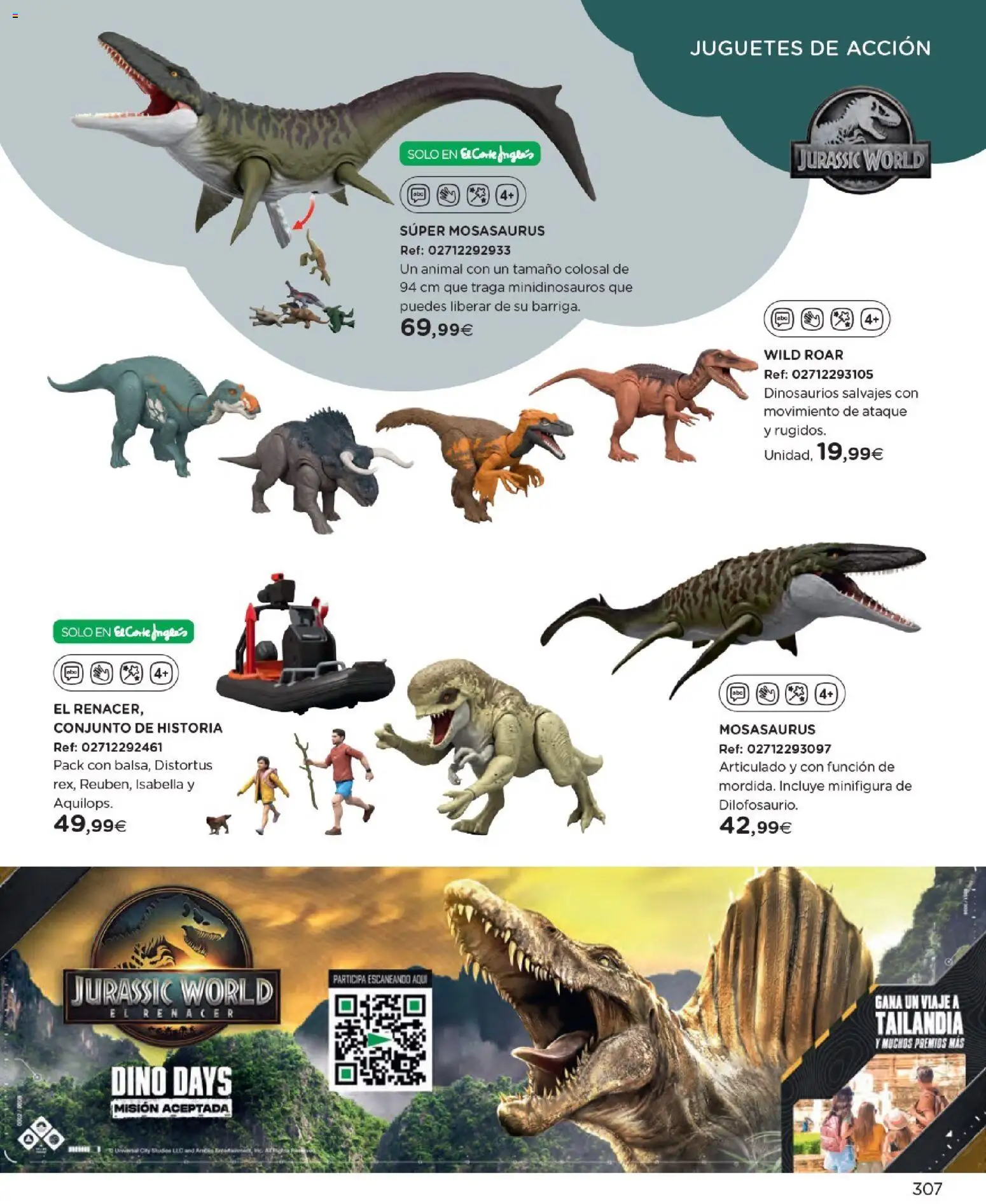 Nuevas ofertas de El Corte Inglés válidas en toda la República Mexicana desde el 27.10.2025. ¡Encuentra las mejores ofertas en El Corte Inglés catálogo Juguetes! | Página: 307 | Productos: Conjunto