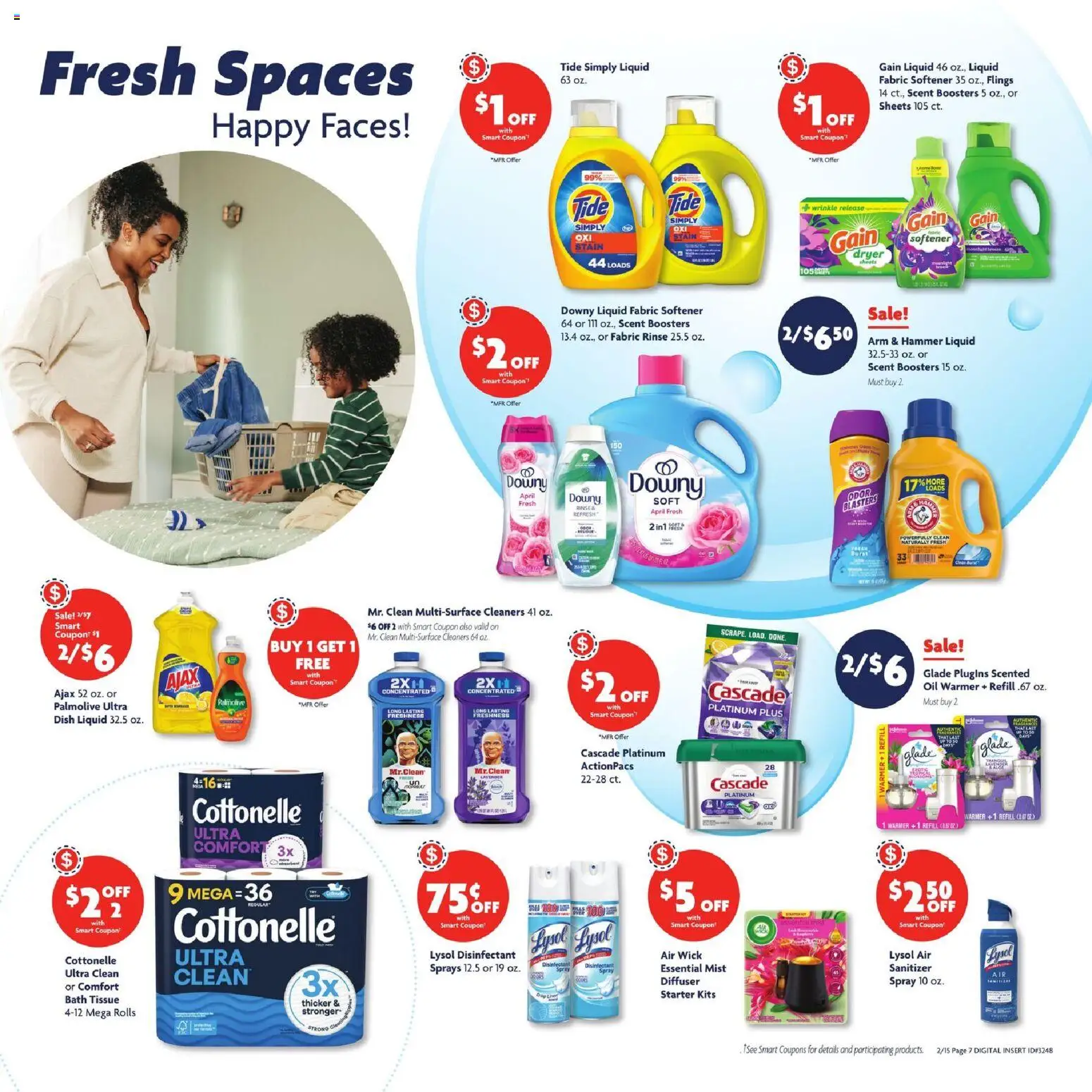 Family Dollar Weekly Ad - valid from 15.02.2026 | Page: 9 | Products: Bath, Hammer, Oil, Fabric softener