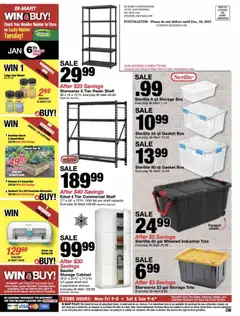 Preview of Bi-Mart weekly ads valid from 30.12.2025 | Page: 16 | Products: Bed, Box, Sound Bar, Mixer