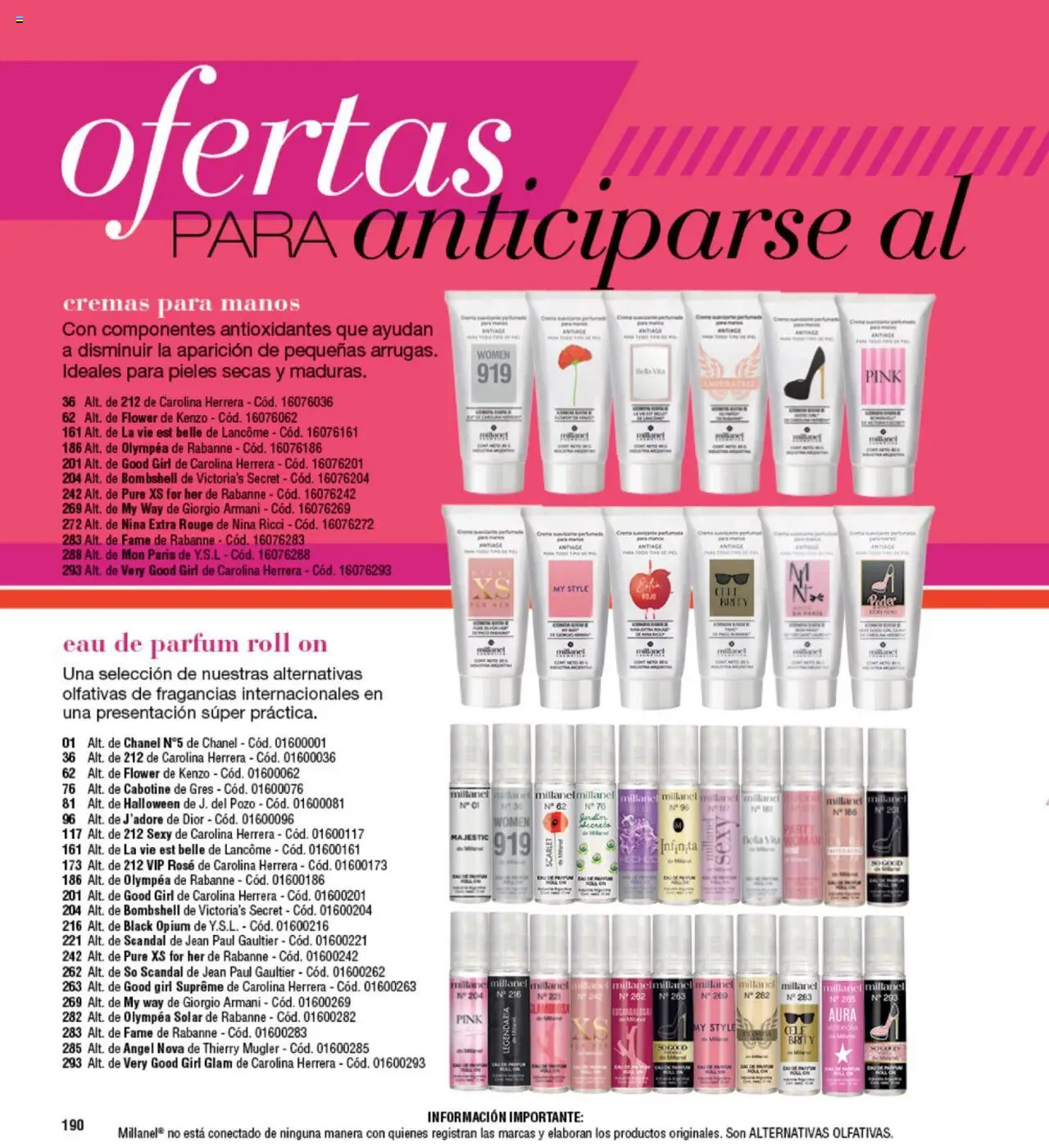 Millanel catálogo │ válido desde el 18.08.2025 | Página: 190 | Productos: Jean, Crema